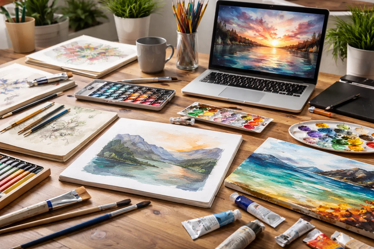 Painting, Photography, 3D Design: Choosing Your Next Creative Medium