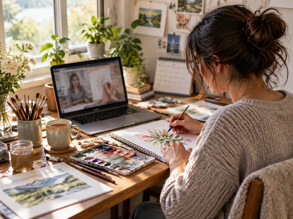 Why Flexible Art Learning Helps Students Continue Creative Practice