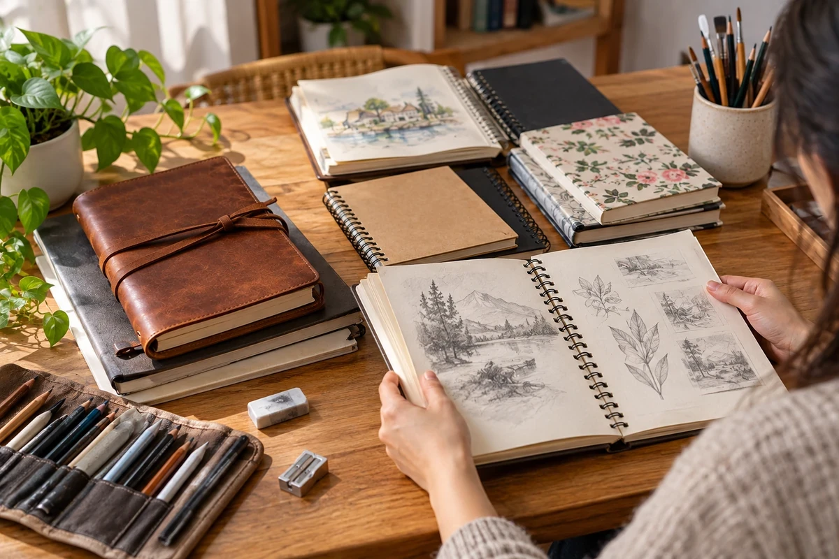 How to Build an Art Progress Journal from Sketches